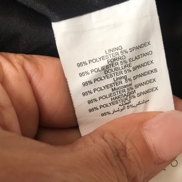 Bebe Blazer in gray and black size 8 - Picture 5 of 5